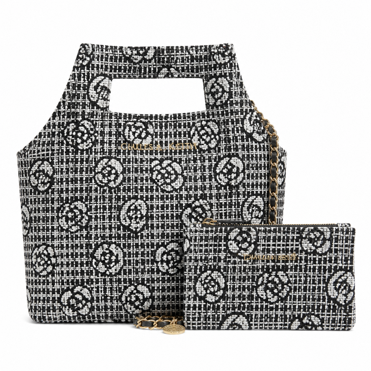 Chanel Large Deauville Canvas Tote Handbag 39×42×8cm