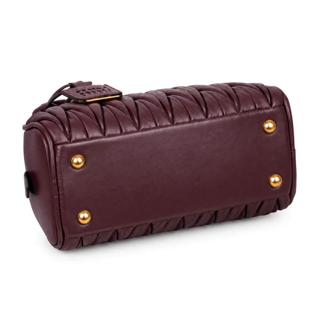 Miu Miu Logo Top Handle Bag 22 cm