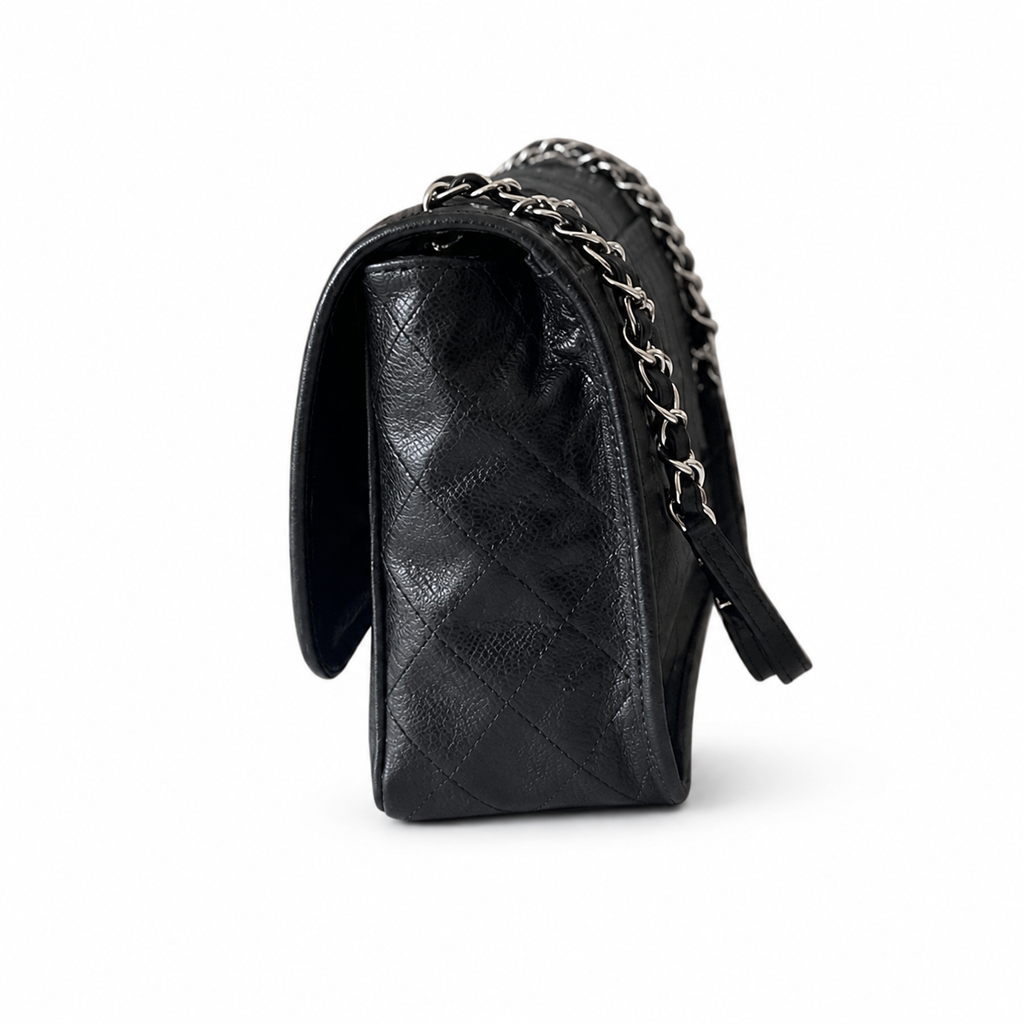 Chanel Medium Logo Flap Crossbody Bag 34×25×10cm