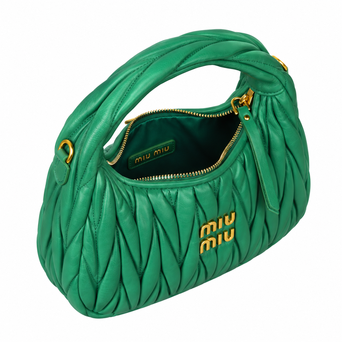 Miu Miu Matelassé Leather Day-to-Night Bag
