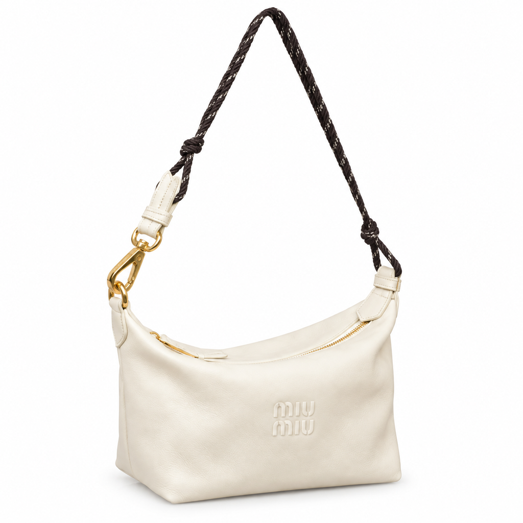 Miu Miu Leather Crossbody Bag 18.5 cm