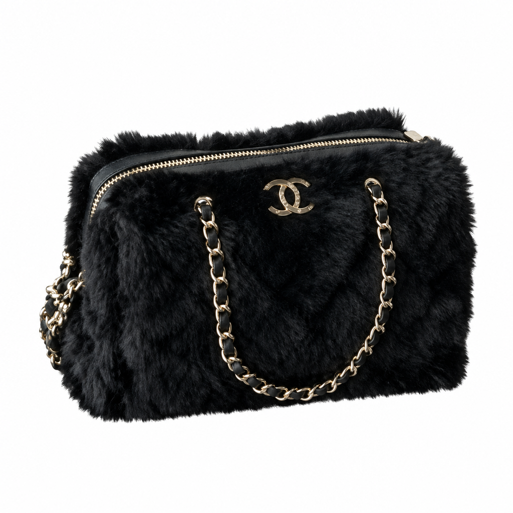 Chanel Quilted Travel Crossbody Bag 18.5cm