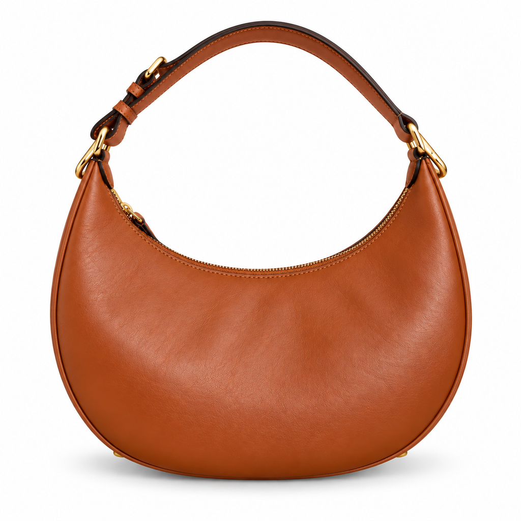 Fendi Classic FF Logo Leather Tote Bag 29x24.5x10cm