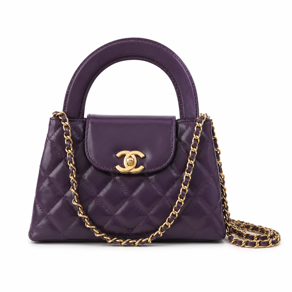 Chanel Quilted Crossbody Bag 13×19×7cm | Classic Chain Strap Luxury Evening Bag