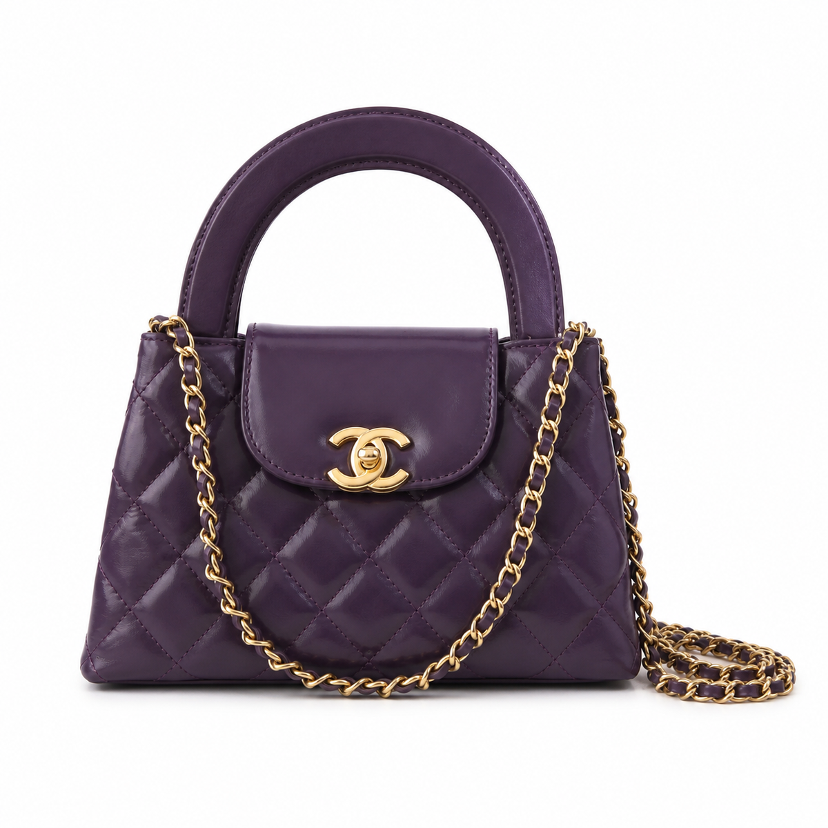Chanel Quilted Crossbody Bag 13×19×7cm | Classic Chain Strap Luxury Evening Bag