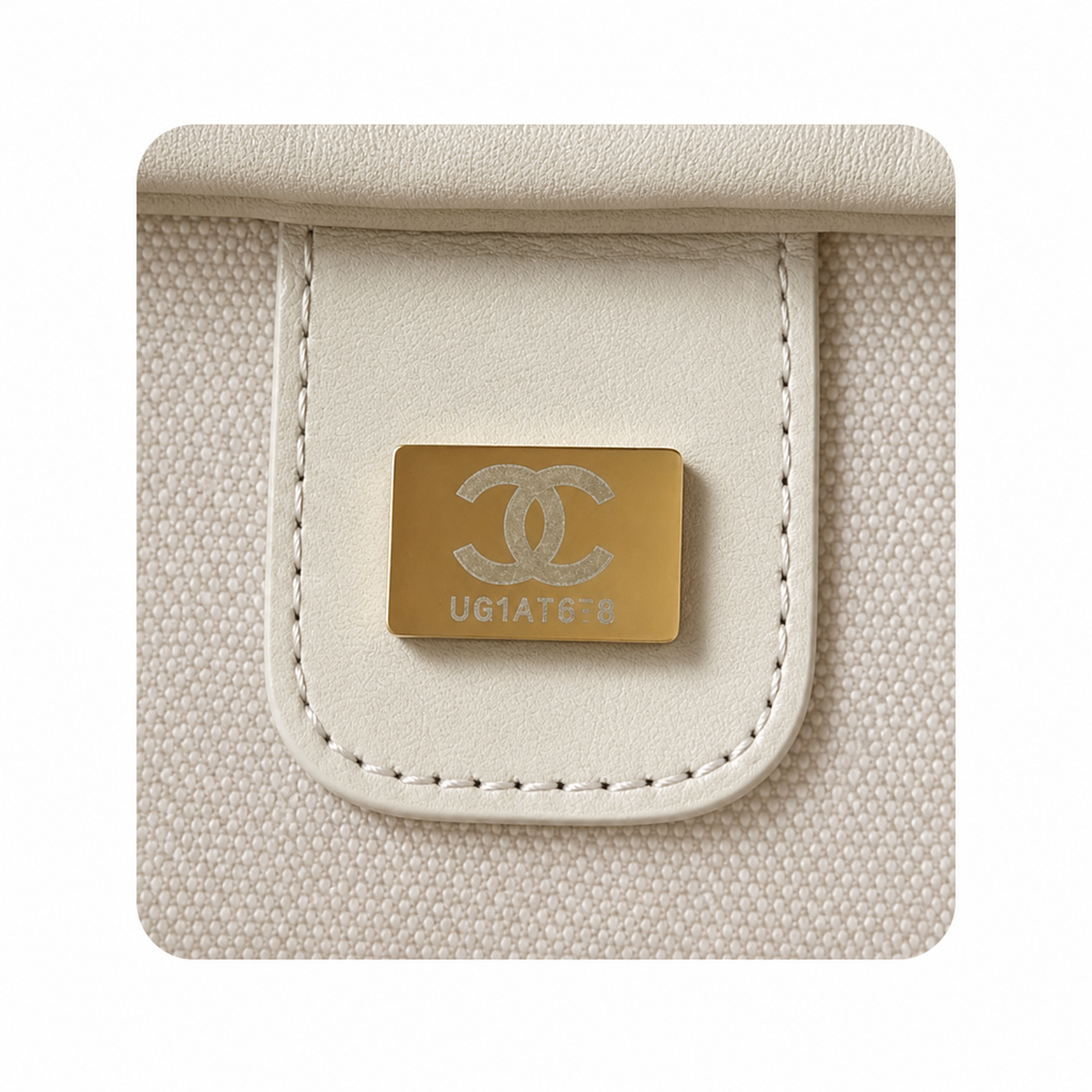 Chanel CC Logo Quilted Suede Hobo Shoulder Bag Beige Oatmeal Gold CC Badge Zip 29cm