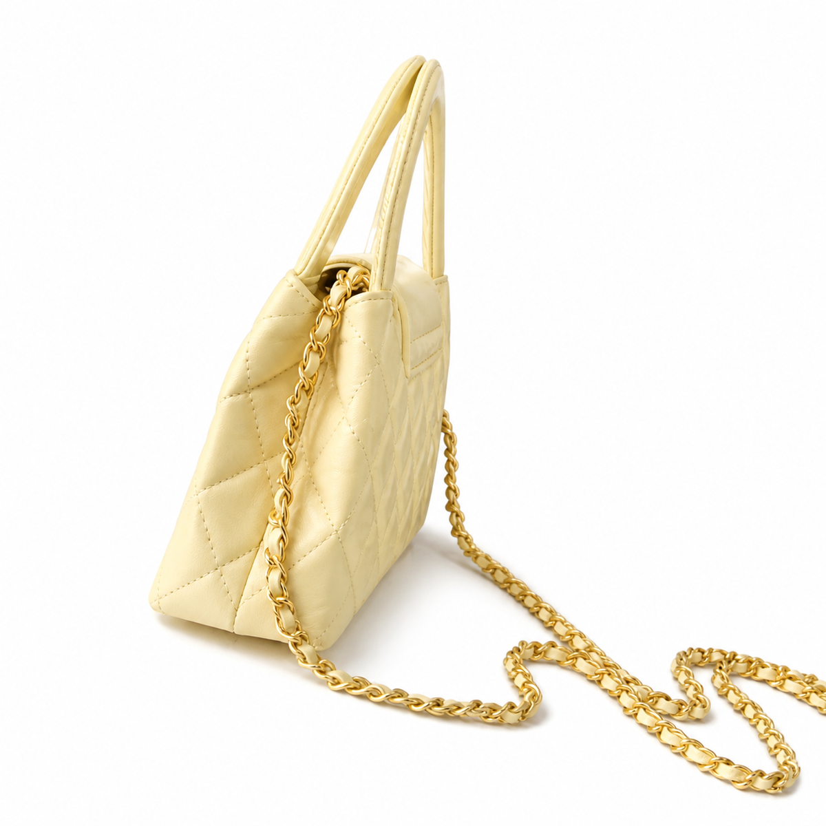 Chanel Classic Crossbody Bag 13×19×7cm | Quilted Leather Chain Shoulder Bag