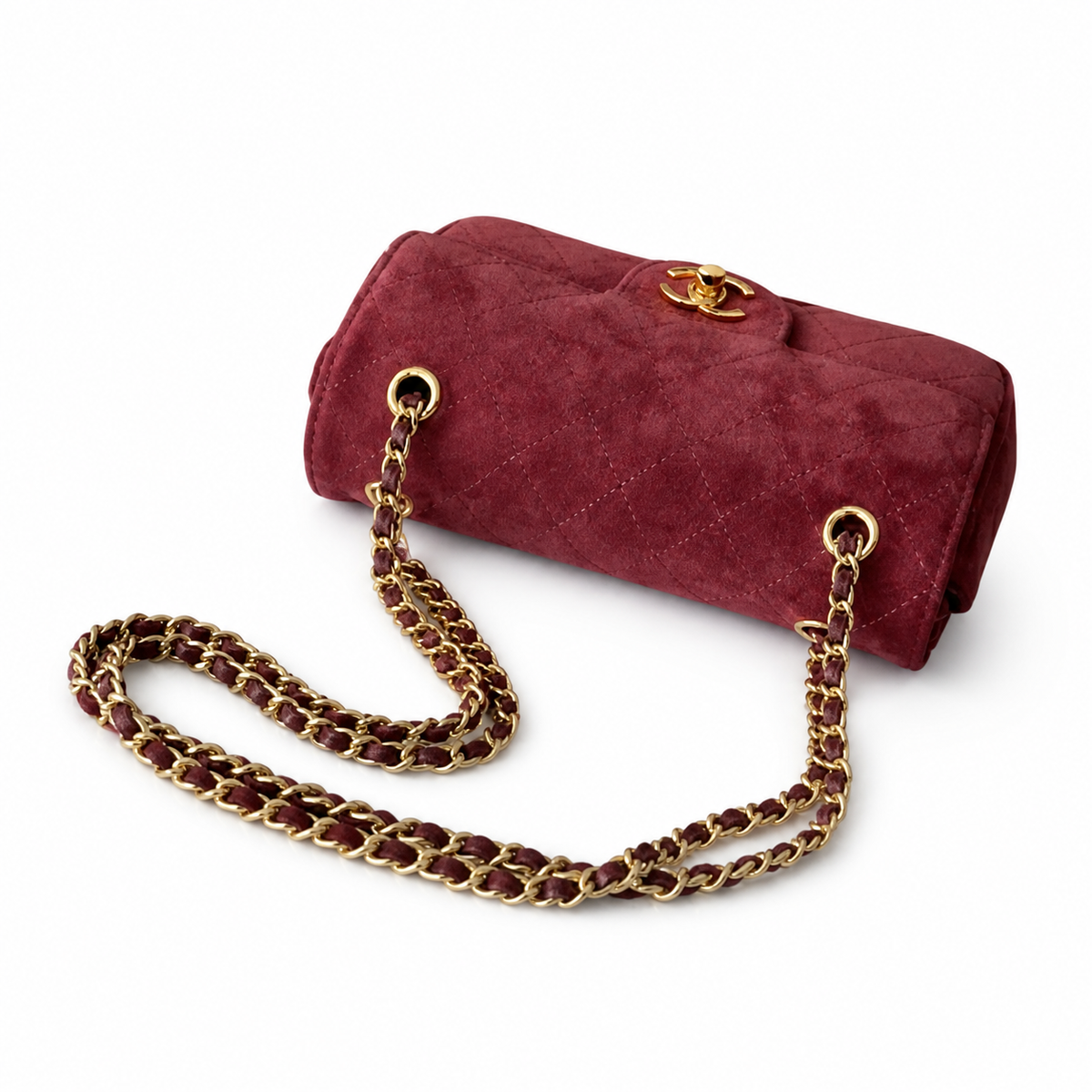 Chanel Small Vertical Clutch Crossbody Bag 13×20×6cm