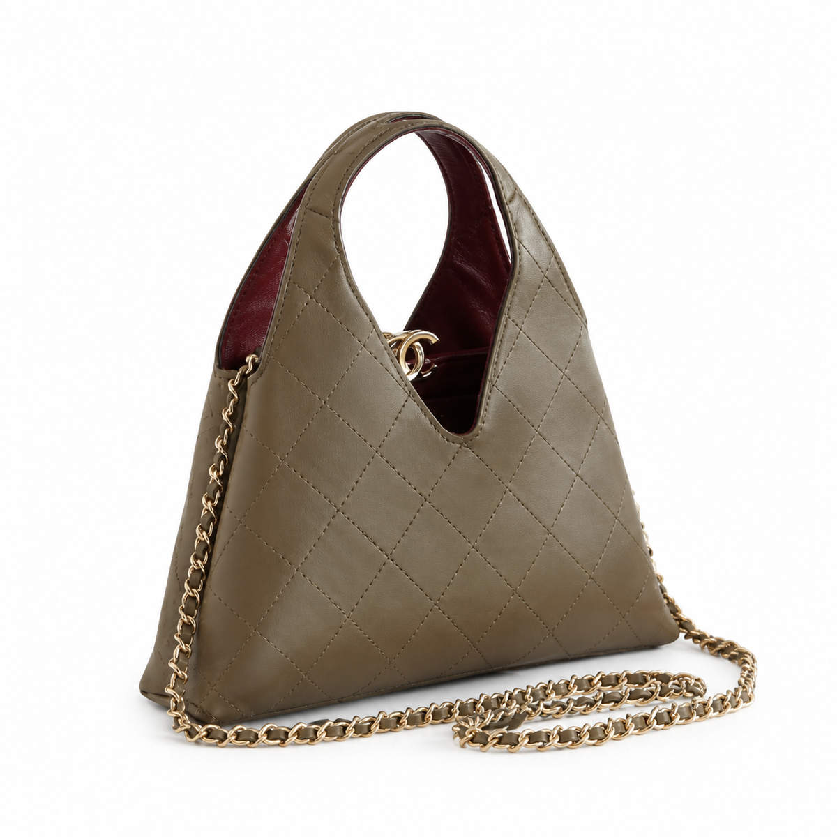 Chanel Mini Square Flap Crossbody Bag 23×23×7cm