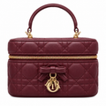 Dior Cannage Quilted Evening Mini Flap Bag 17.5cm