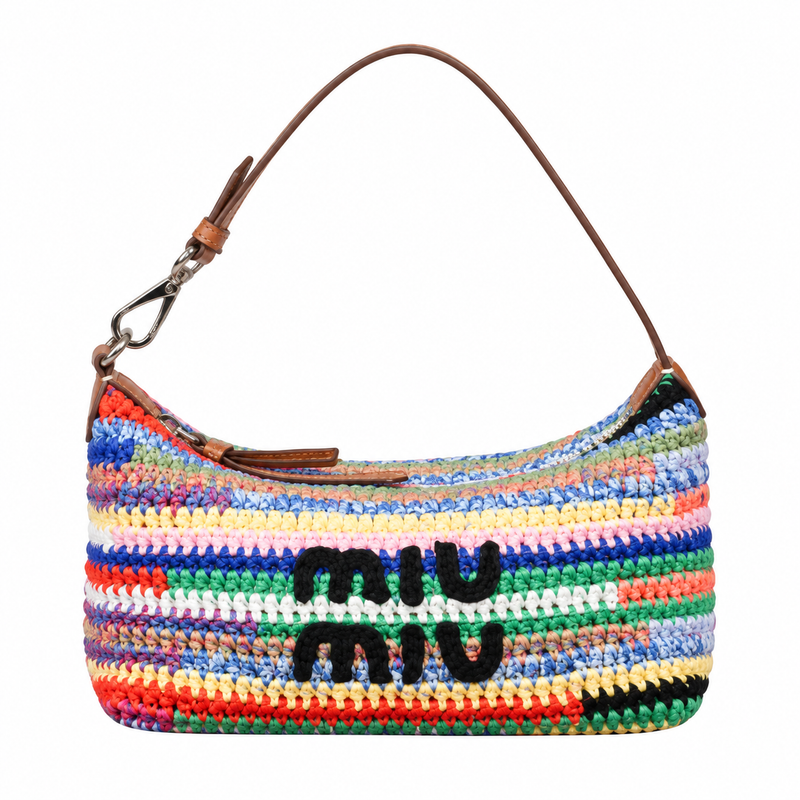 Miu Miu Matelassé Sculpted Crossbody Bag