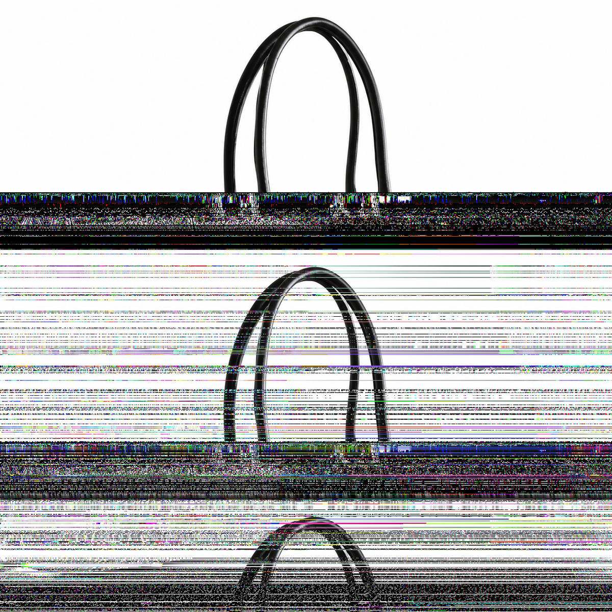 CHANEL Black Croc Leather Bowling Chain Bag CC Logo