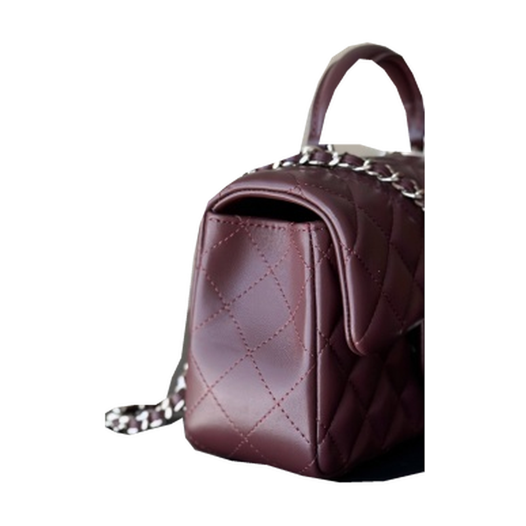 Chanel Quilted Travel Flap Handbag 20cm