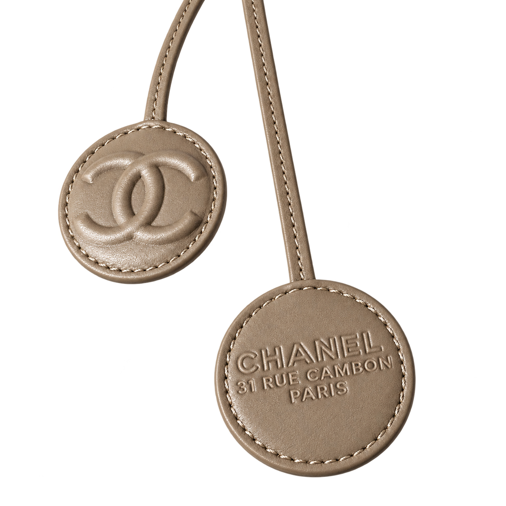 Chanel Greige Suede Quilted Square Shoulder Bag | Braided Leather & Gold Ring Charm | Adjustable Strap | 27.5×21×10cm