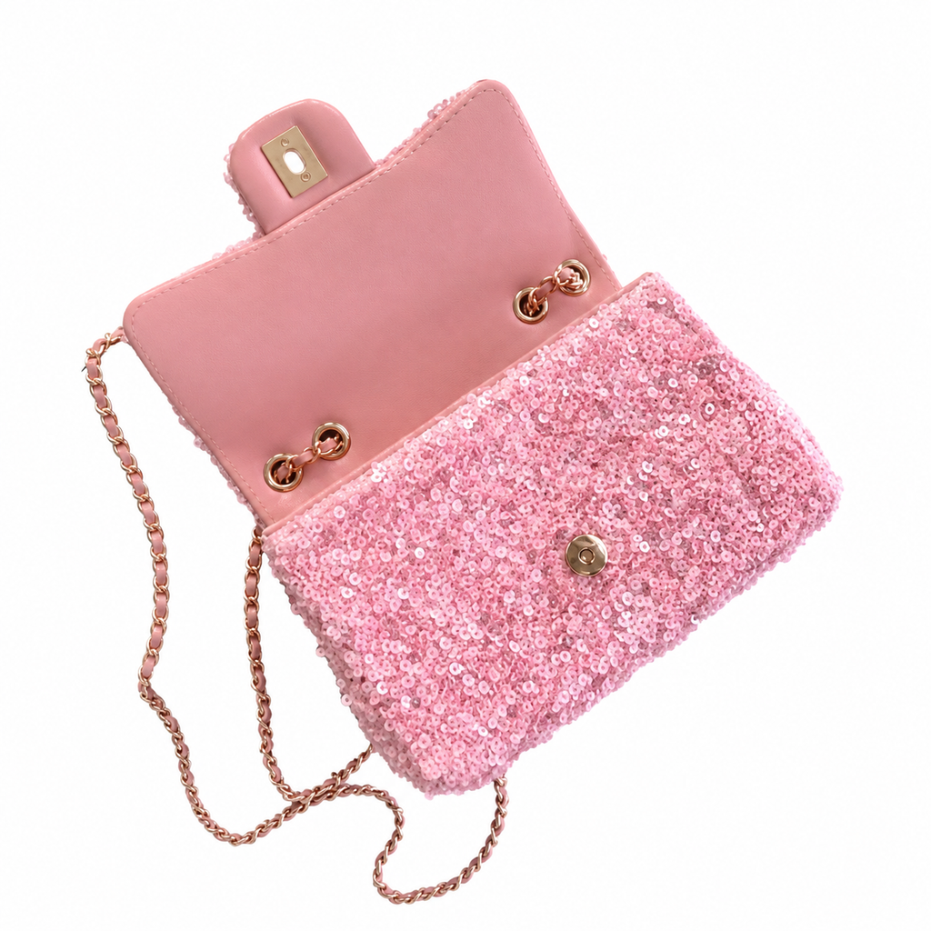 Chanel Pearl Crush Round Crossbody Bag 20cm