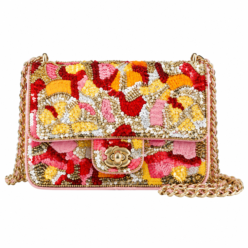 Chanel Quilted Shoulder Bag 21cm