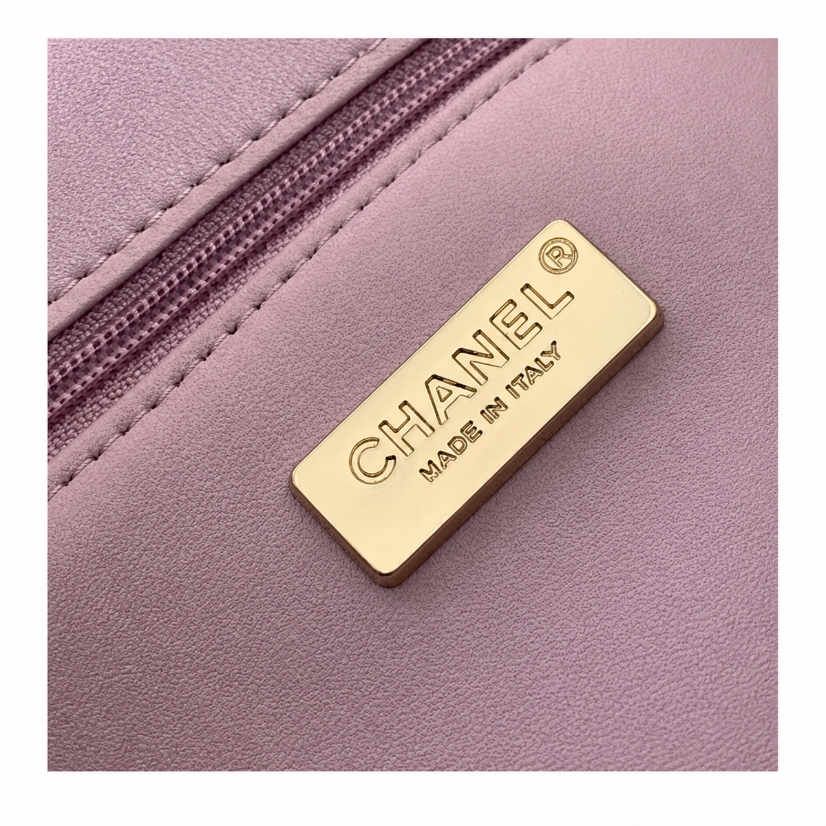 CHANEL Lavender Purple Sequin Embroidered Striped Classic Flap Bag Silver