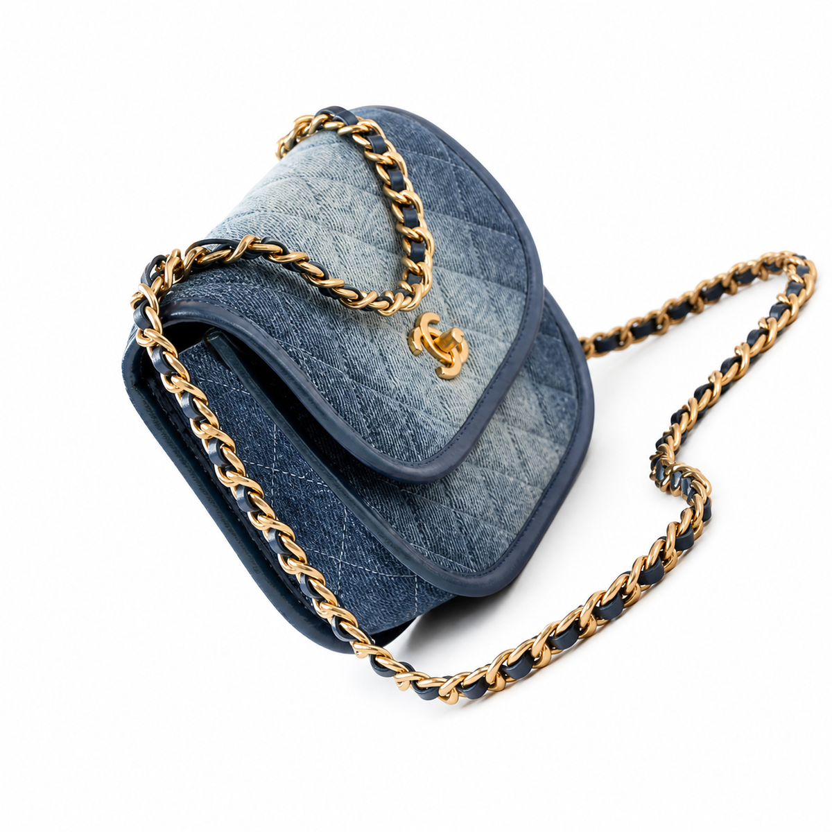 Chanel Classic Flap Bag – Beige Quilted Lambskin, Gold Hardware (Medium)