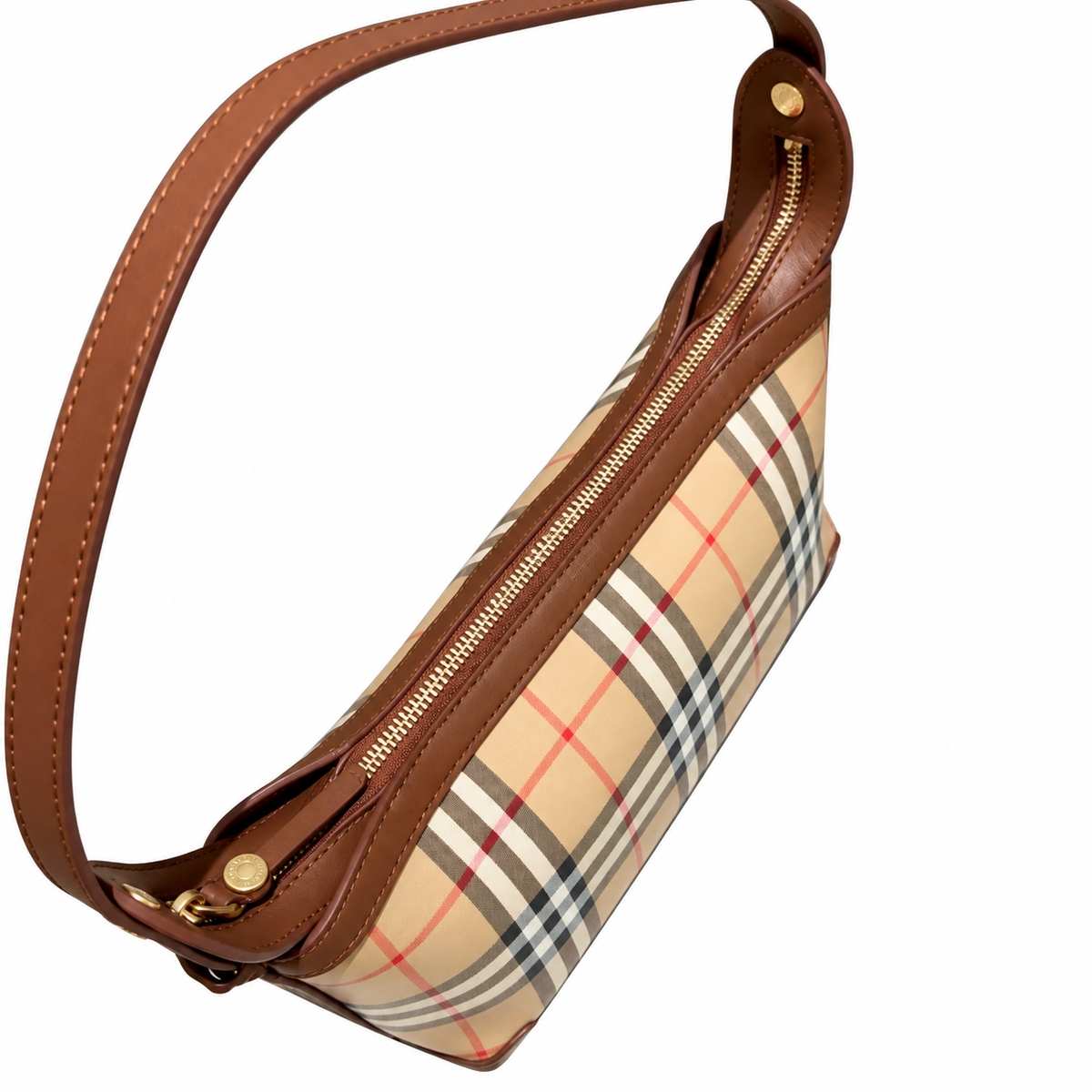 Burberry Refined Leather Shoulder & Crossbody Bag