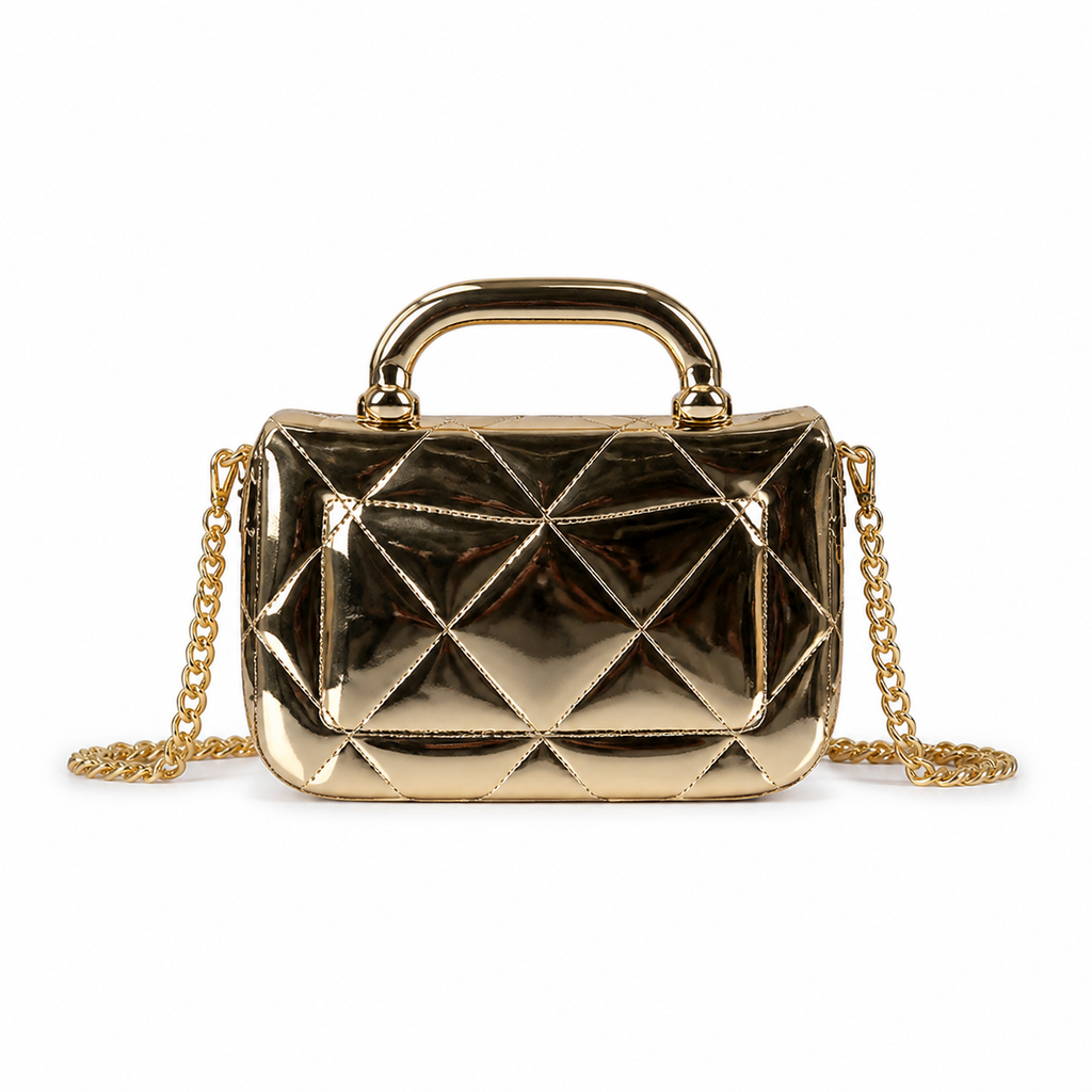 Chanel Slim Double-Chain Bag | 18×4.5×13cm