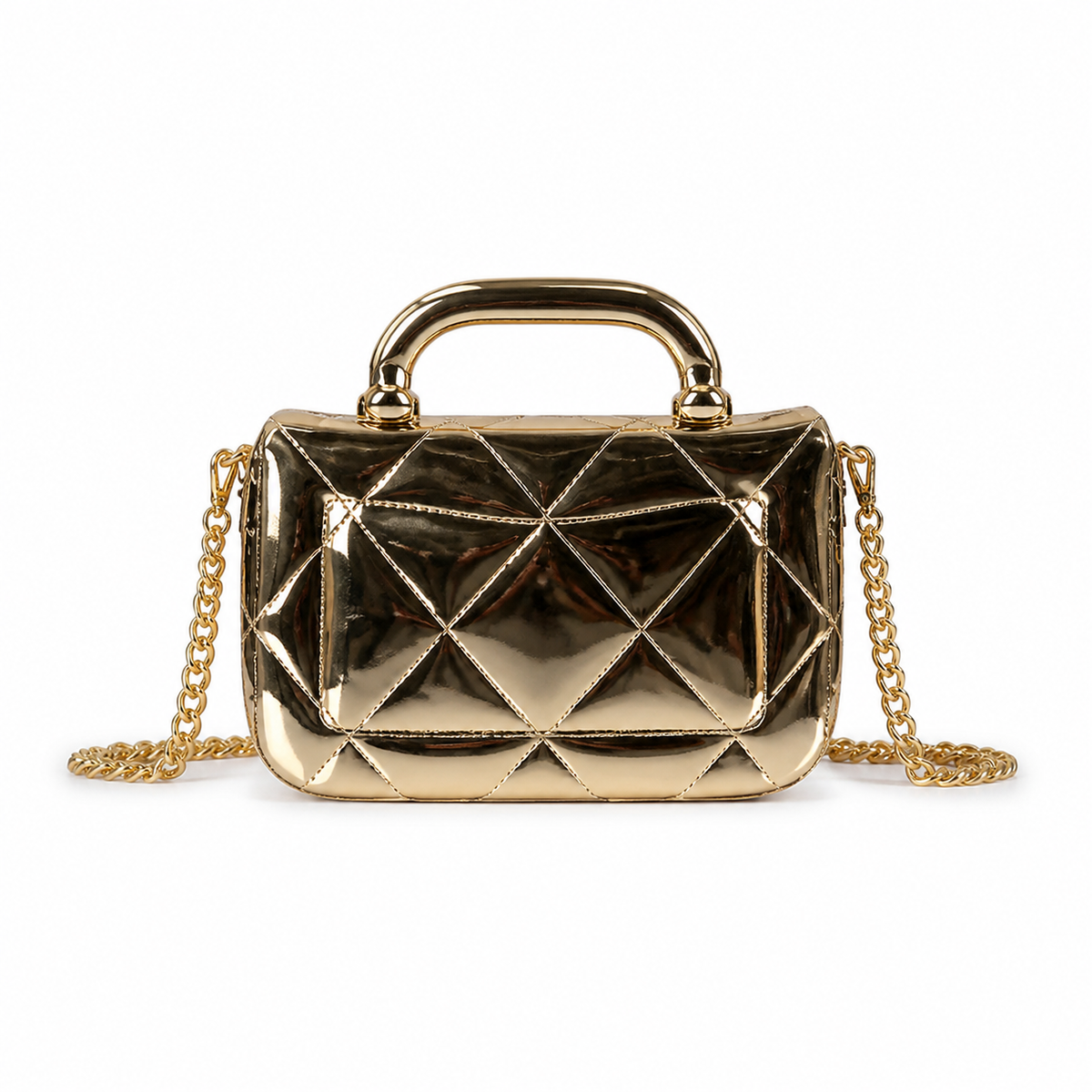 Chanel Slim Double-Chain Bag | 18×4.5×13cm