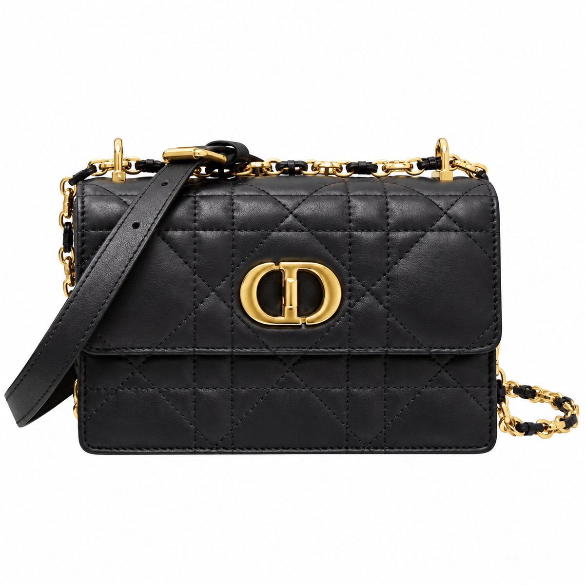 Dior Cannage Quilted Box Crossbody Bag 17.3cm