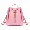 Chanel Quilted Leather Backpack | 23×23×14cm