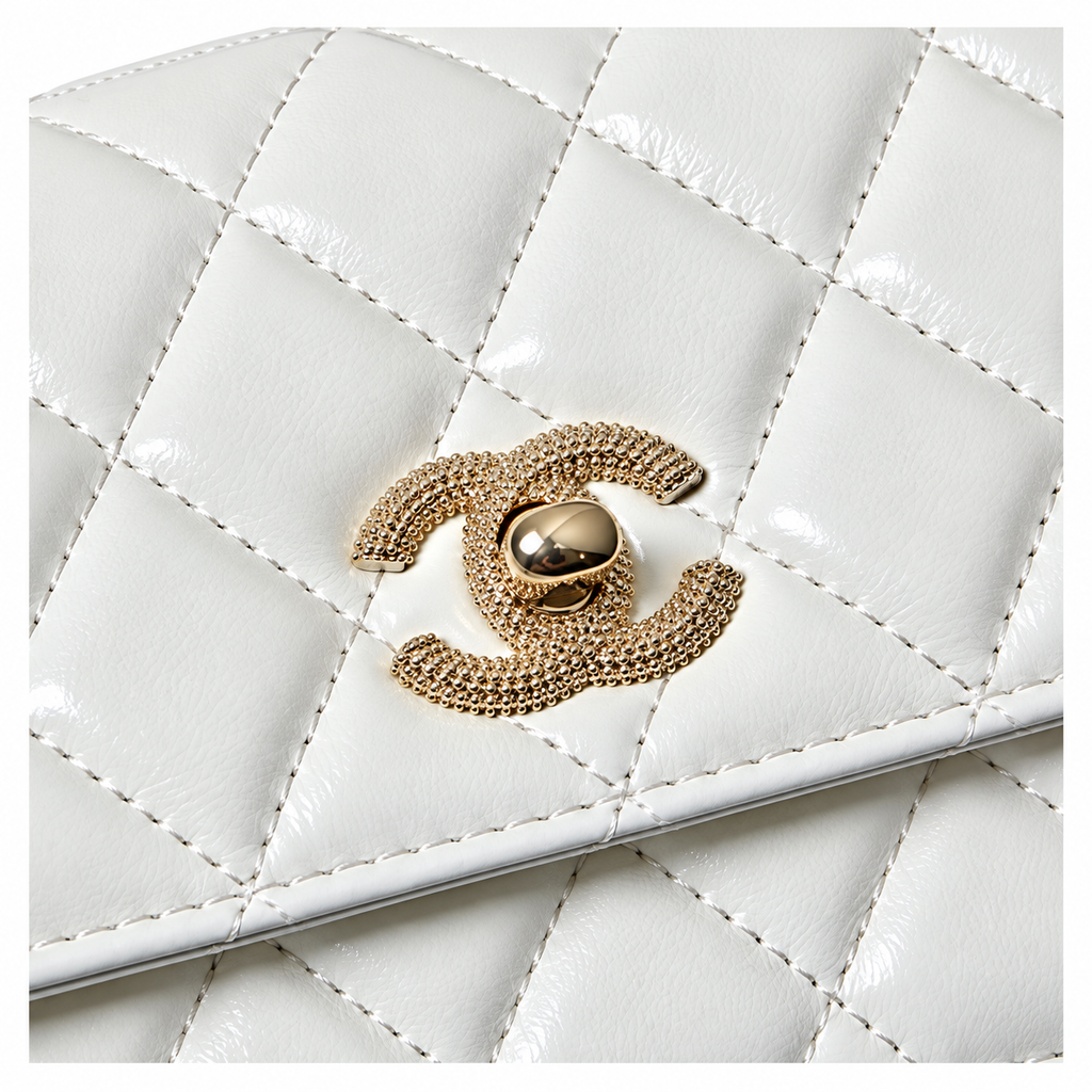 Chanel Quilted Leather Small Square Chain Crossbody