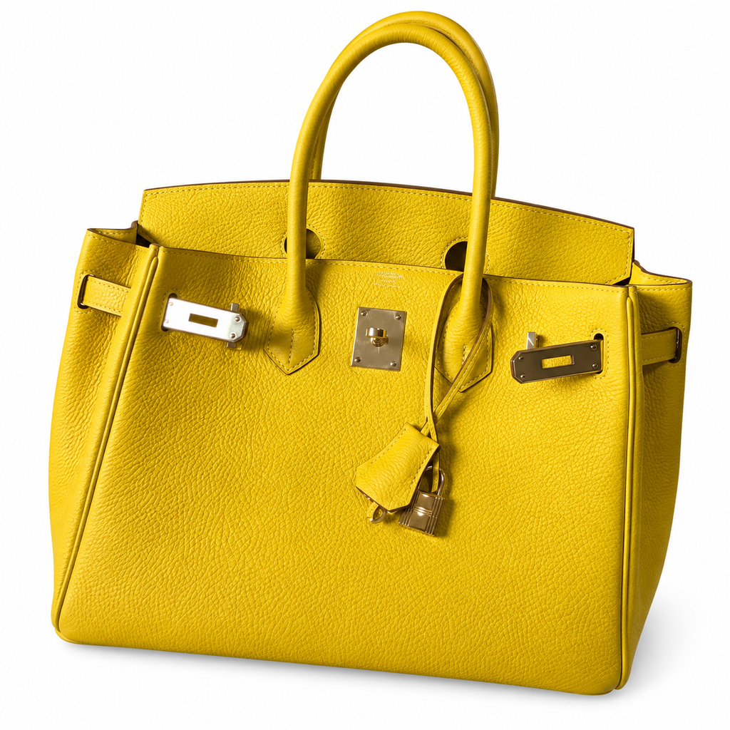 Hermès 30cm Handbag – Luxury Leather Travel Bag