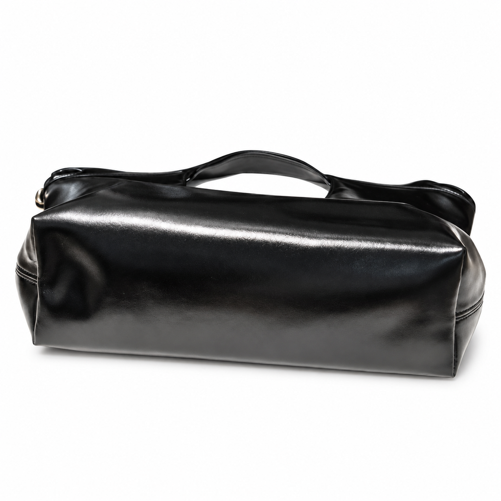 Gucci Silhouette Large Tote Bag Black Patent