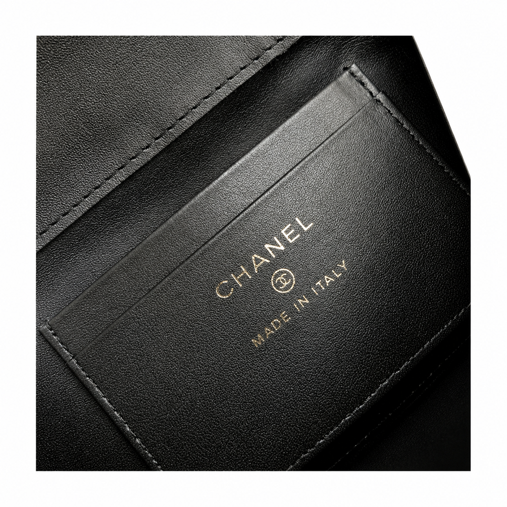 Chanel Black Denim Quilted Coco Handle Mini Flap Bag | Gold CC | 11.5×14.5×5.5cm