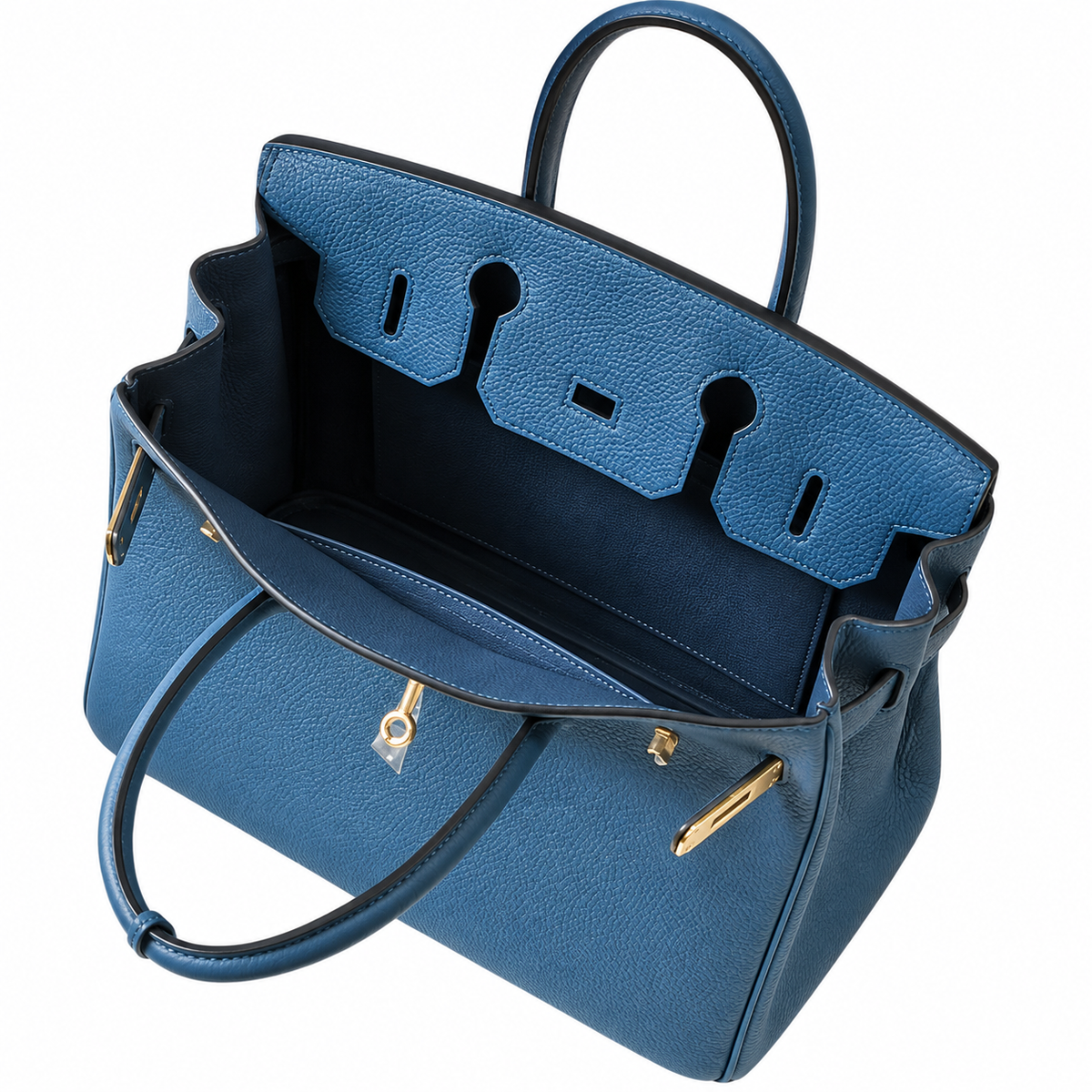 Hermès 30cm Handbag – Oversized Luxury Leather Weekend Bag
