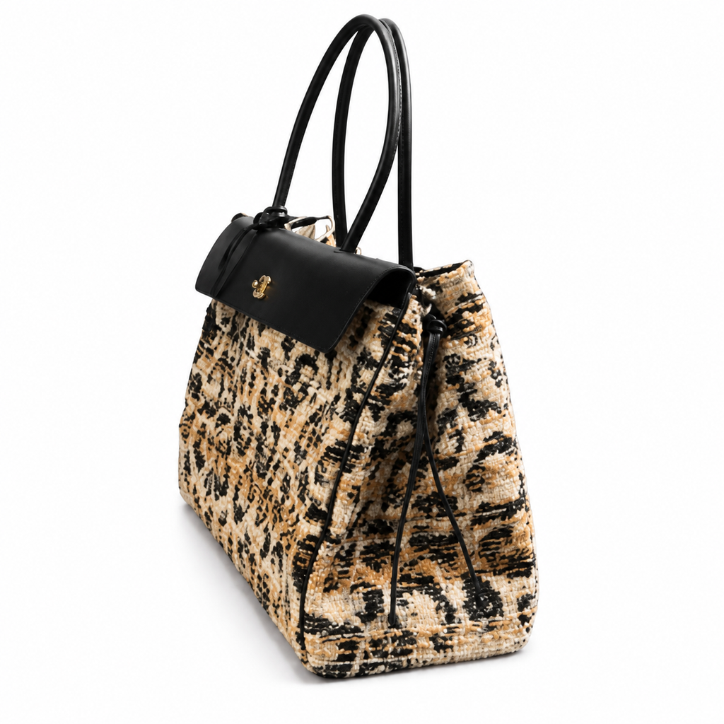 Chanel CC Logo Shopper Tote Handbag 33×43×17.5cm