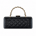 Chanel Mini Rectangle Flap Bag – 20×8.5×6cm | Quilted Leather Handbag