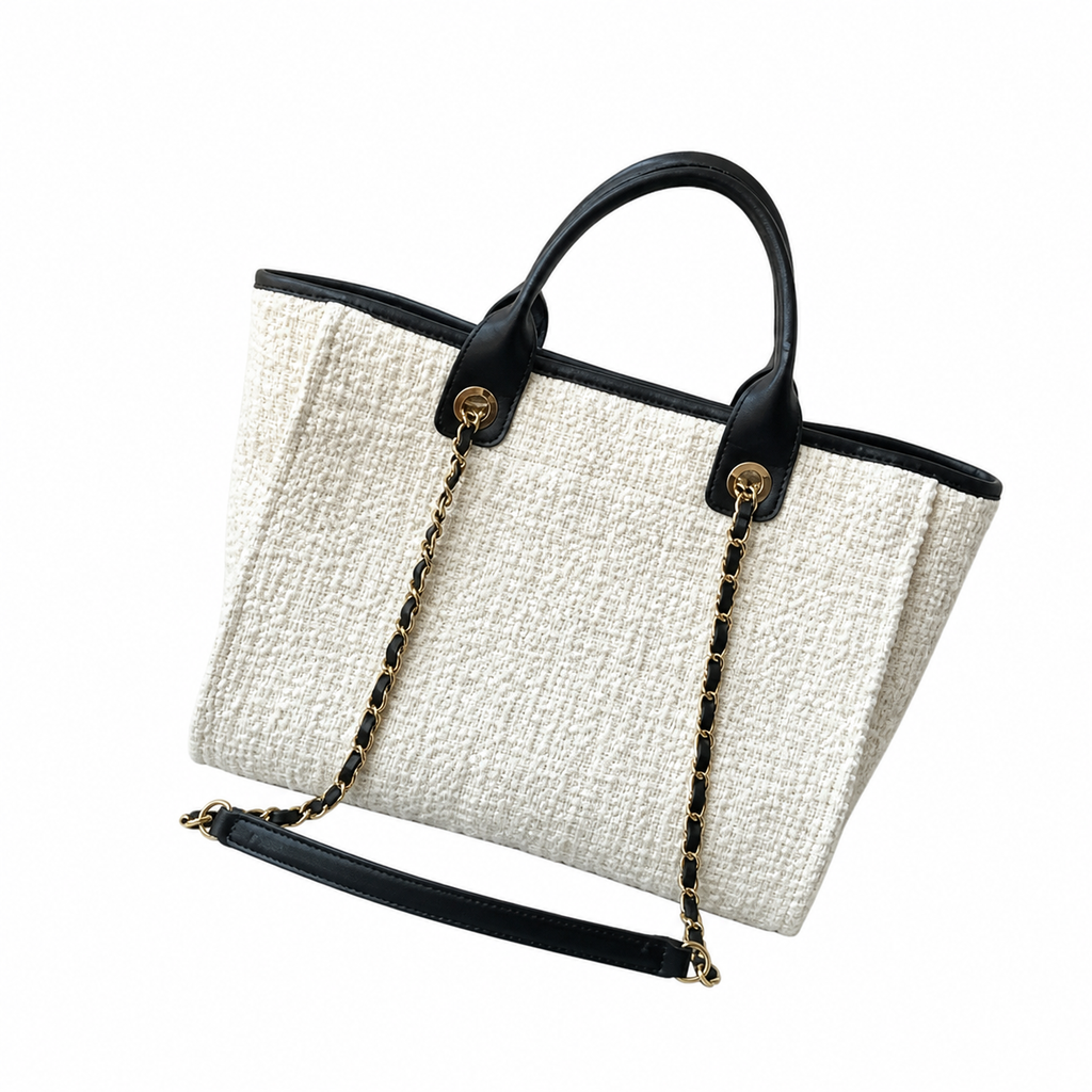 Chanel Shopping Tote – Large 33cm | Quilted Leather Shoulder Bag