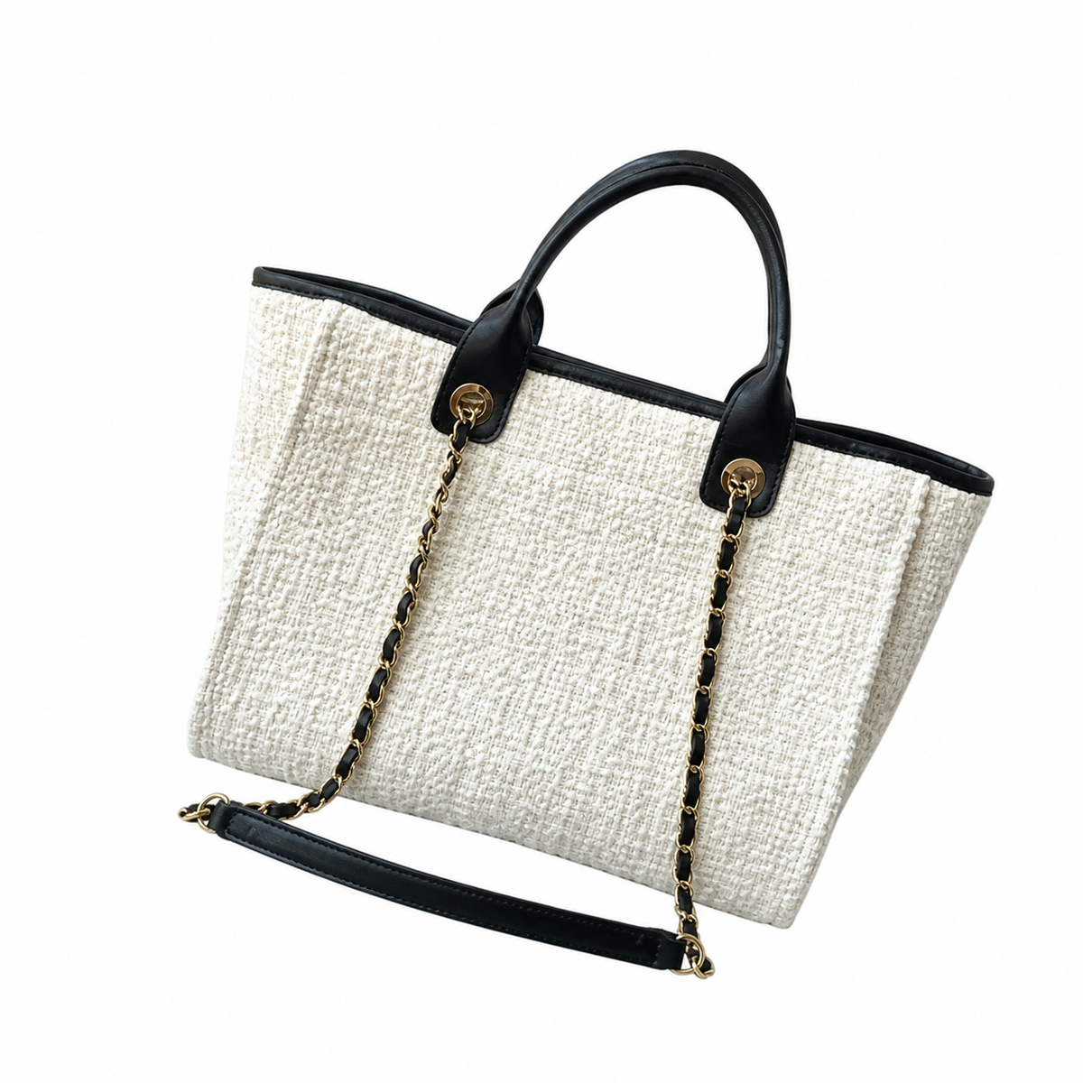 Chanel Shopping Tote – Large 33cm | Quilted Leather Shoulder Bag