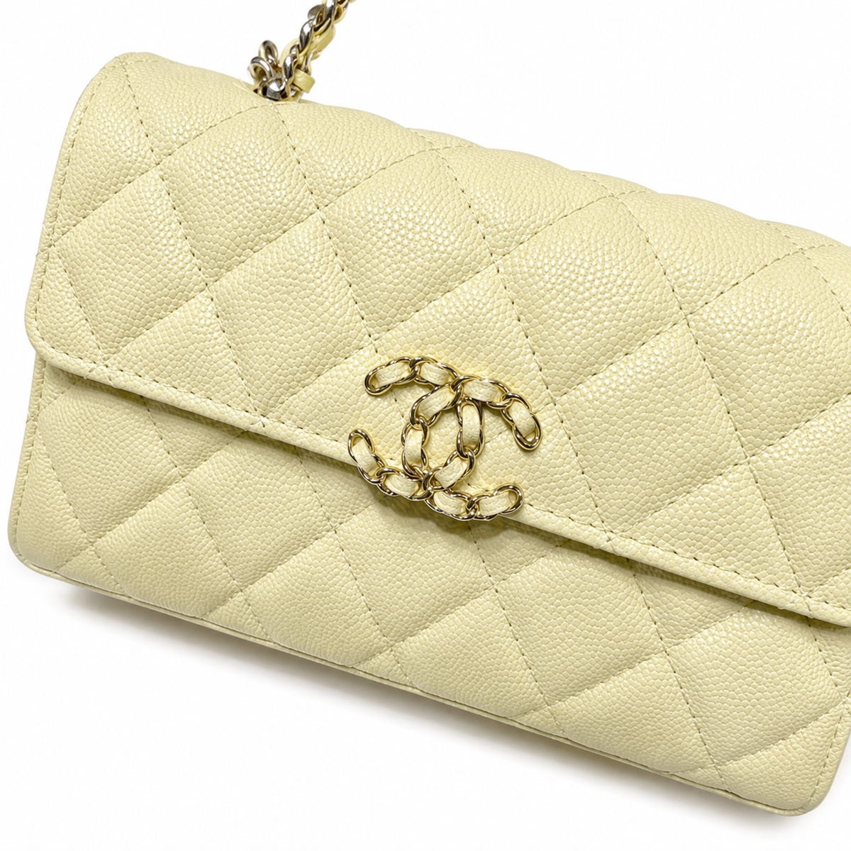 Chanel Quilted Leather Envelope Clutch Crossbody