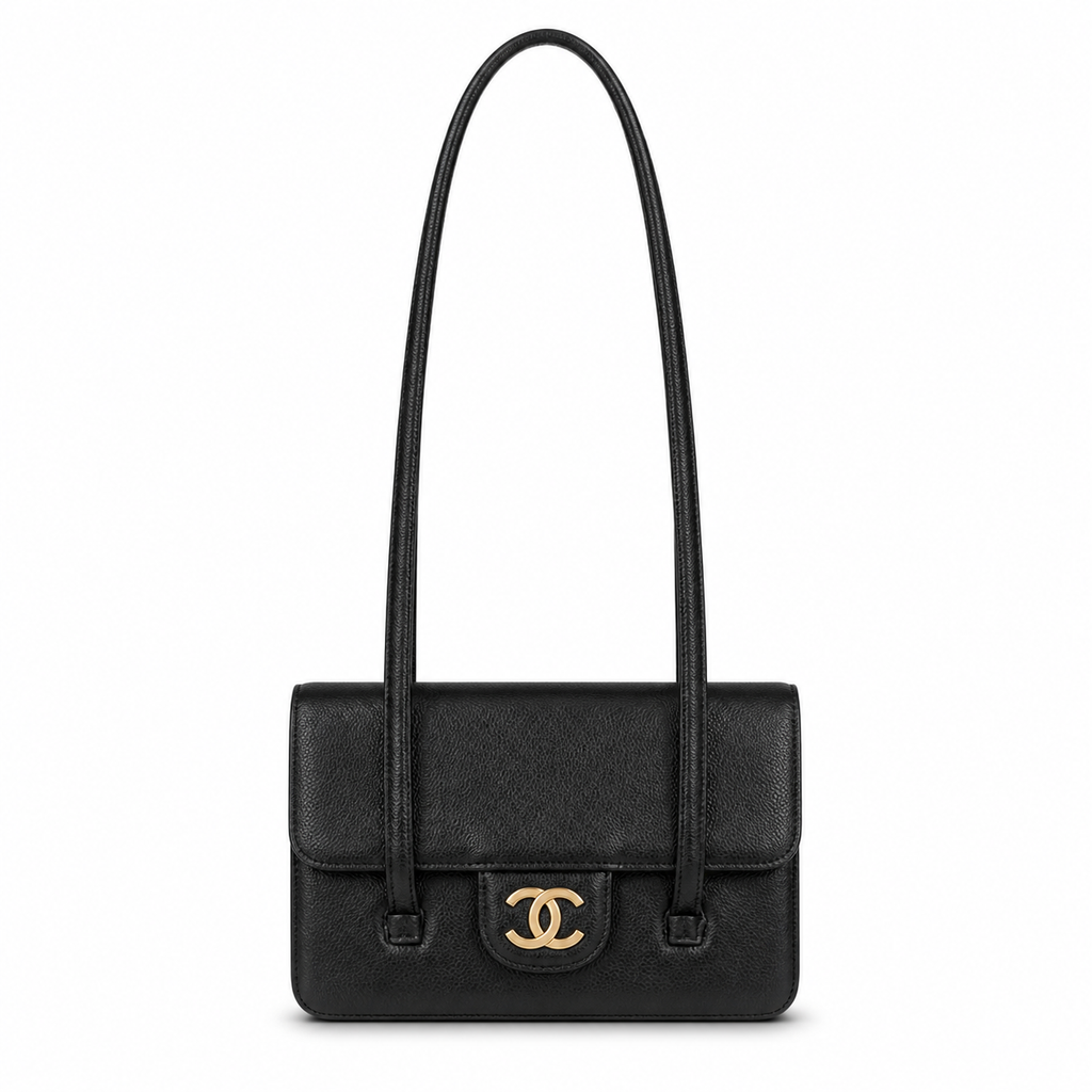 Chanel Classic Flap Bag – Beige Quilted Lambskin, Gold Hardware