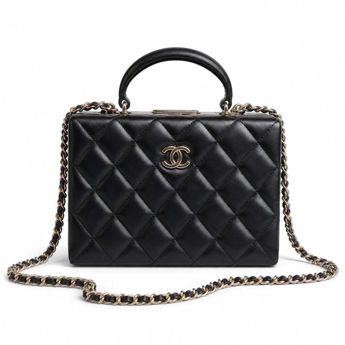 Chanel Iridescent Mini Vertical Flap Crossbody Bag 12×18×6.5cm