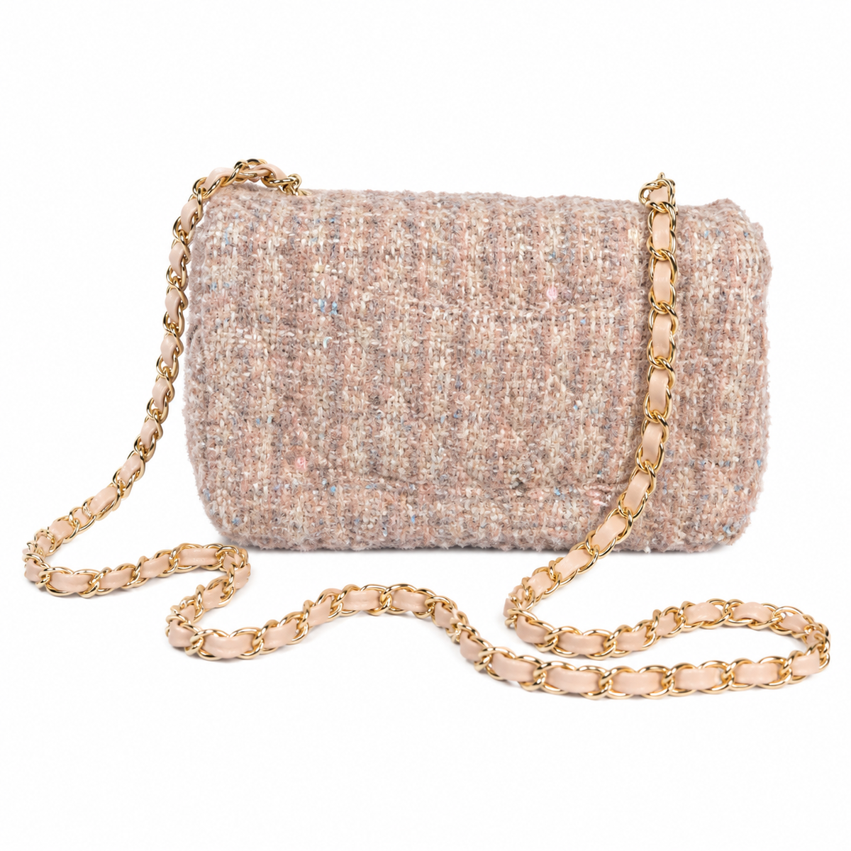 Chanel Round Clutch Crossbody Bag 20cm