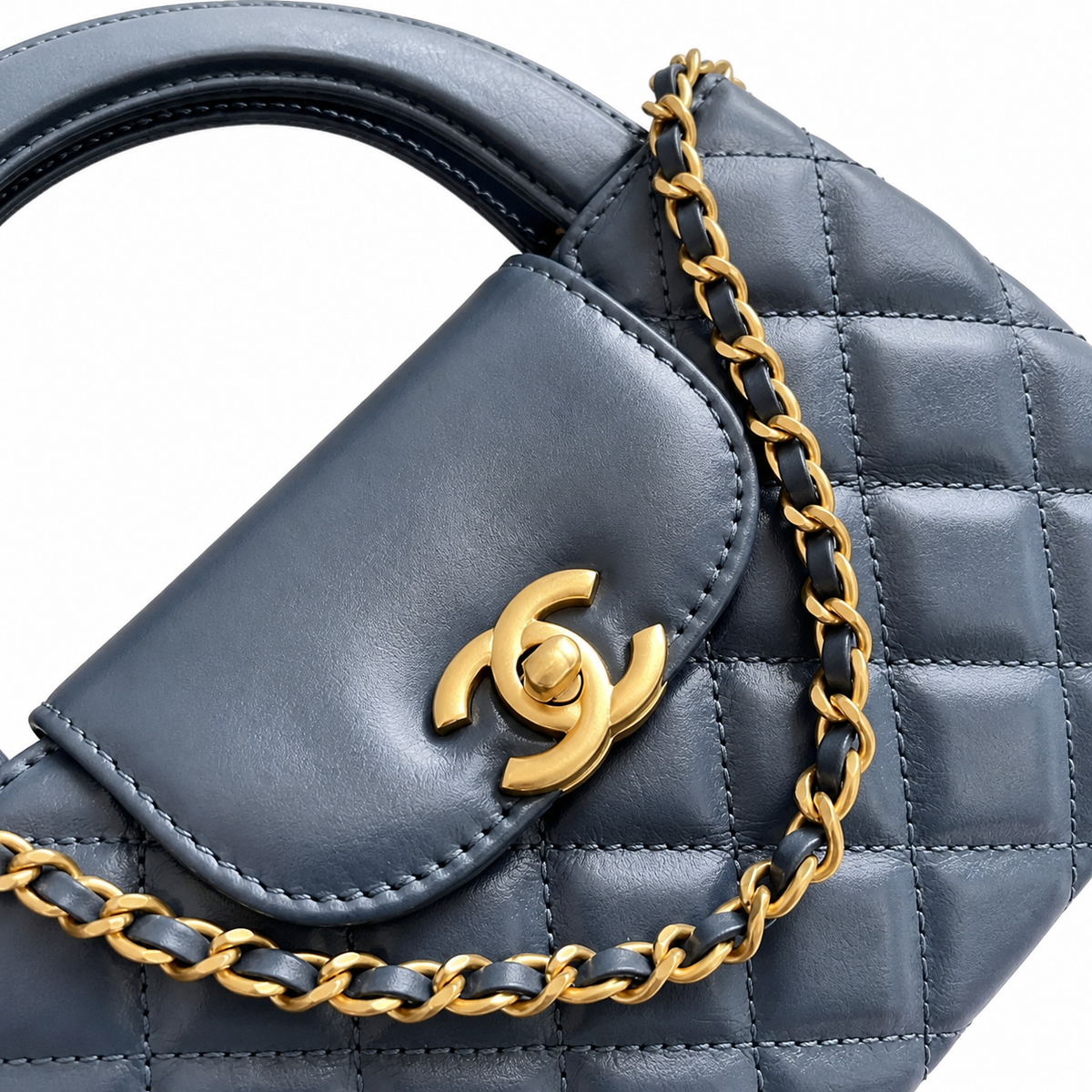 Chanel Mini Crossbody Work Bag 13×19×7cm | Quilted Leather Commuter Shoulder Bag