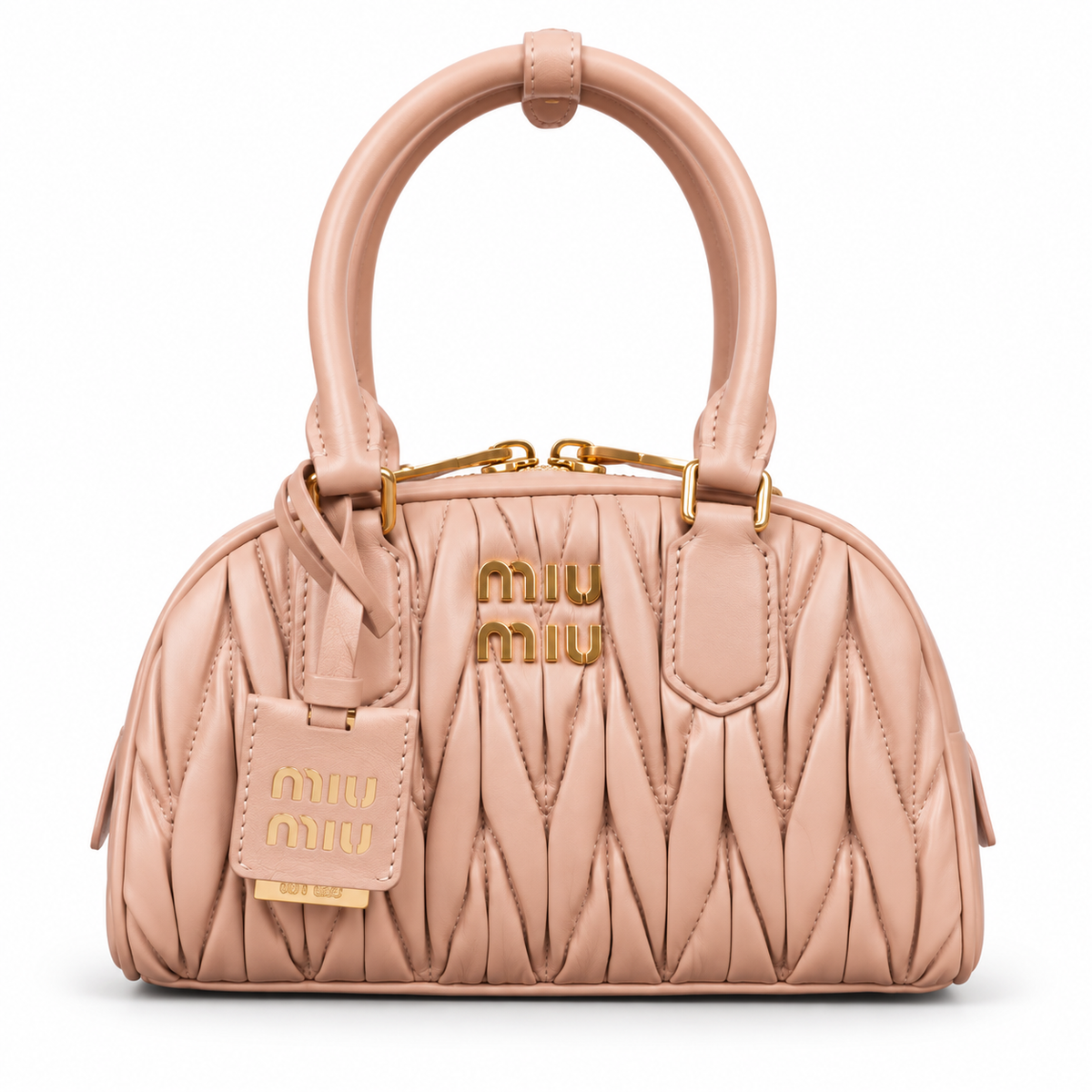 Miu Miu Leather Shoulder Bag 22×13×10.5 cm