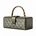 Chanel Classic Evening Bag – 20×8.5×6cm | Quilted Leather Handbag