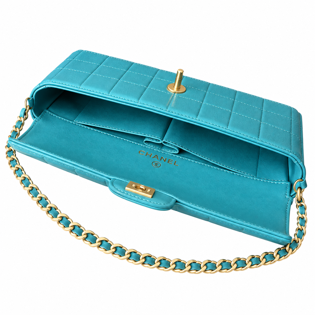Chanel Quilted Chain Wallet on Chain WOC 26×13×4cm