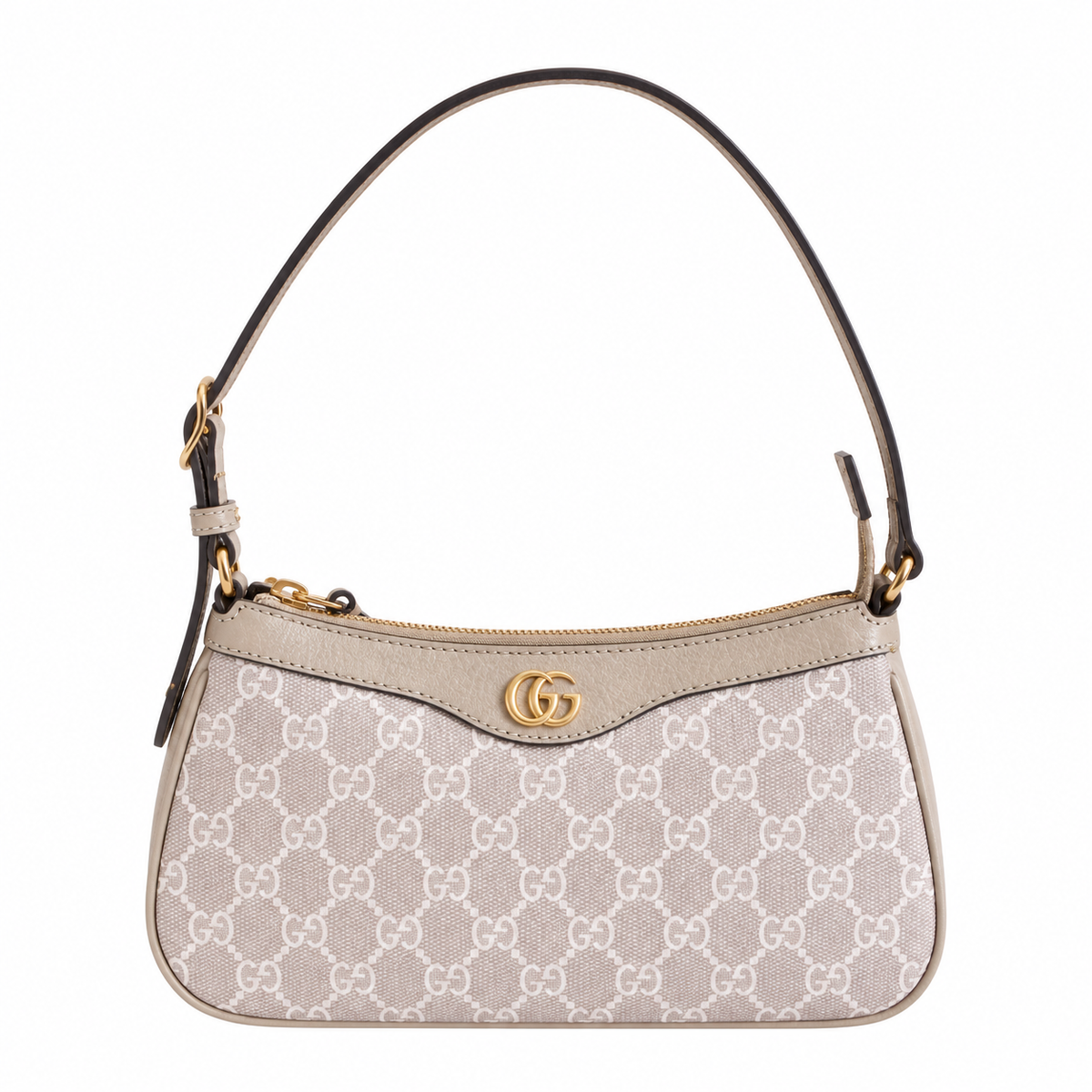 Gucci Ophidia GG Supreme Small Handbag White