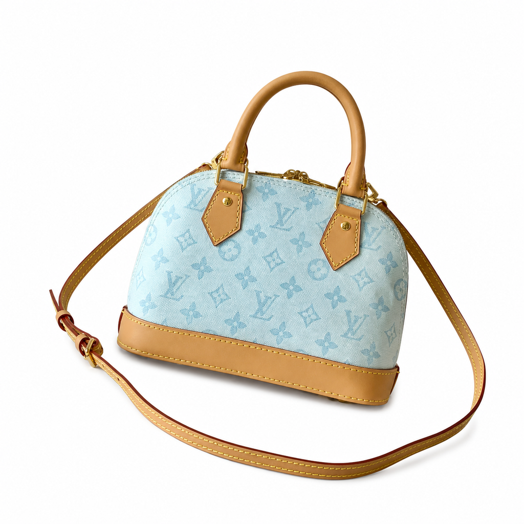 Louis Vuitton Blue Monogram Bag