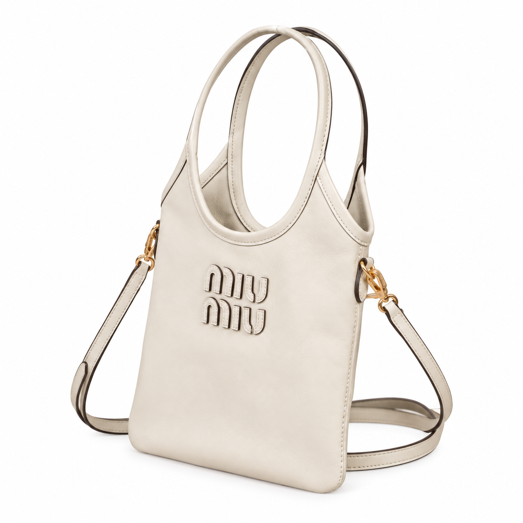 Miu Miu Matelassé Leather Sculpted Crossbody Bag