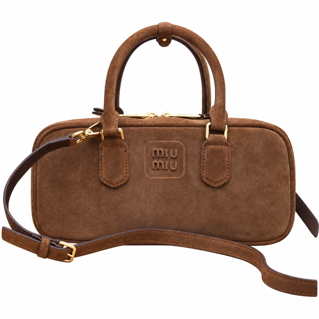 Miu Miu Matelassé Leather Linear Crossbody Bag
