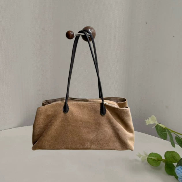 Women's Tote Bag | Elegant Minimalist Leather Handbag 30.5×4×12.5cm