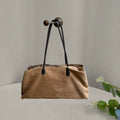 Women's Tote Bag | Elegant Minimalist Leather Handbag 30.5×4×12.5cm